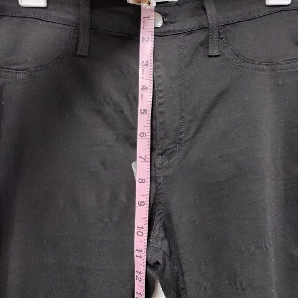 Vibrant M.I.U Women's Black Distressed Knee Skinny Jeans Size 13 (W30) - Picture 9 of 11
